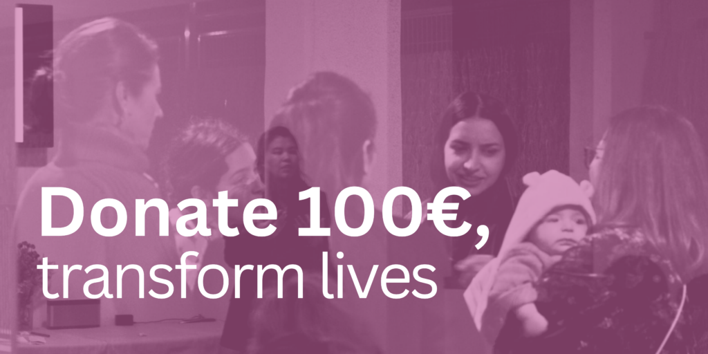 donate 100, transform lives