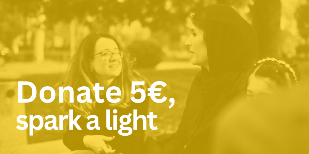 Donate 5, spark a light